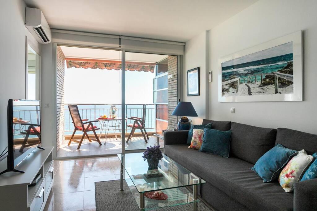 Apartamento Con Vistas Al Mar Primera Linea De Playa Del Postiguet Alicante Exterior photo