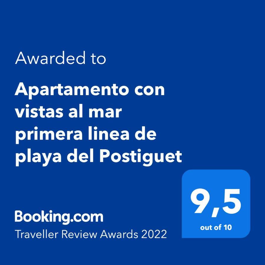 Apartamento Con Vistas Al Mar Primera Linea De Playa Del Postiguet Alicante Exterior photo