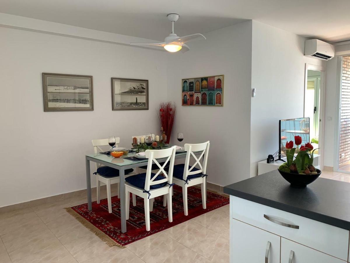 Apartamento Con Vistas Al Mar Primera Linea De Playa Del Postiguet Alicante Exterior photo